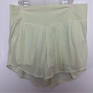 Lululemon Athletica Light Mint Green Athletic Running Shorts Women’s Size 12